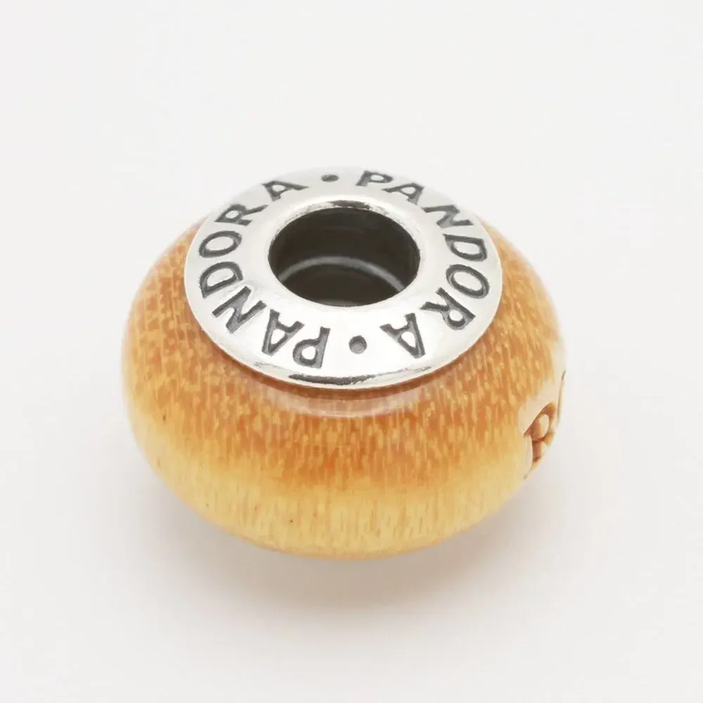 Authentic PANDORA Colorado Rockies Engraved Wood Charm